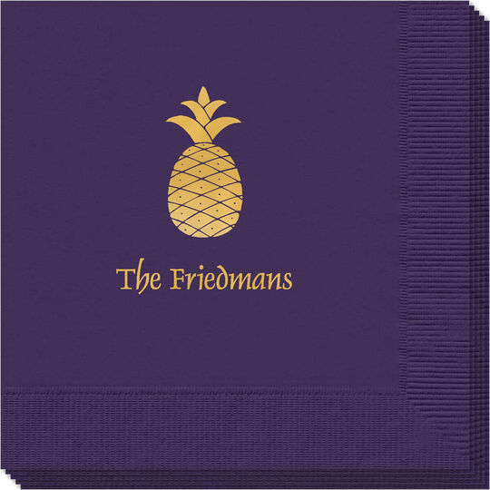 Hawaiian Pineapple Napkins